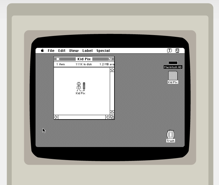 mac os system 1 emulator